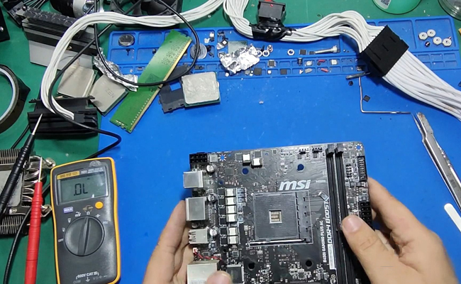 海北华硕电脑主板维修